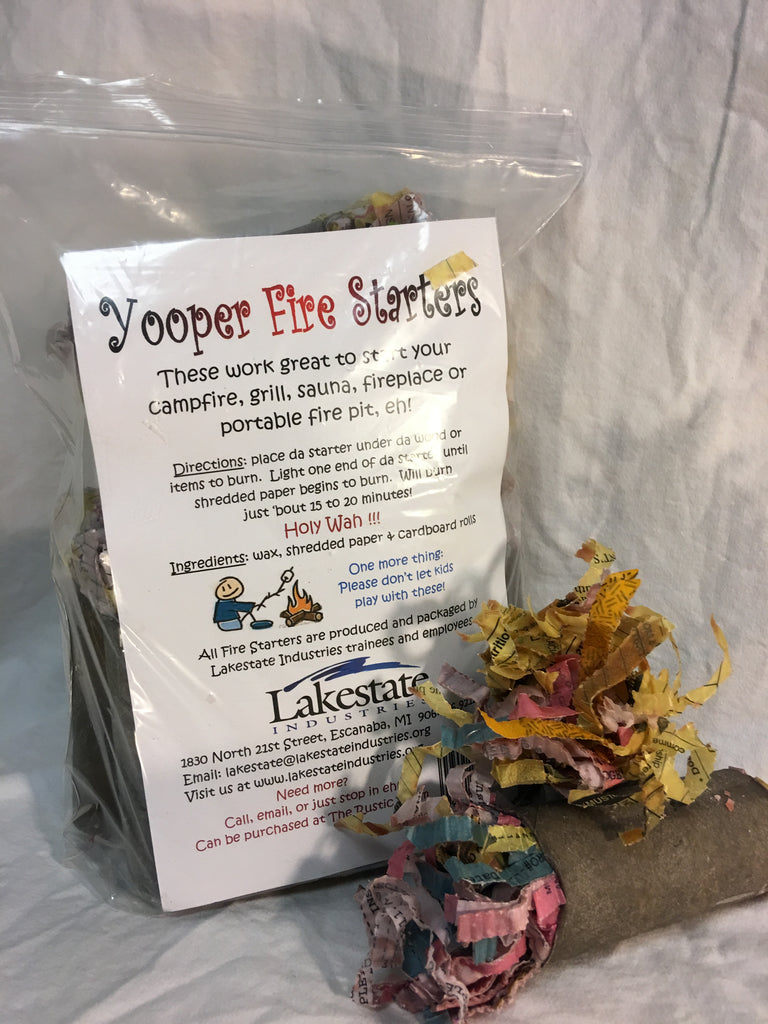 10 Pack Yooper Fire Starters